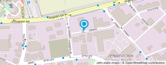 מפת הגעה אל הספריון ישראל בע"מ