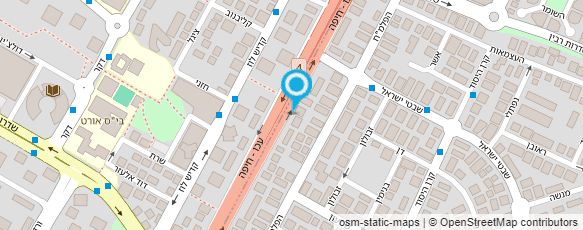 מפת הגעה אל בית ספר לקארטה - יוסי פז