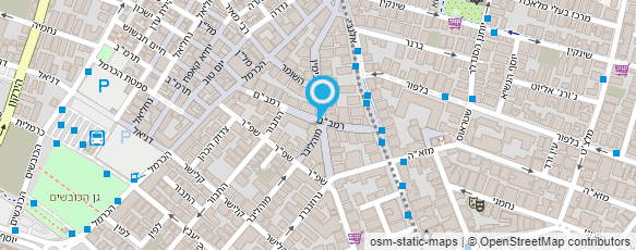 מפת הגעה אל לנו - מרכז הבד לעיצוב הבית