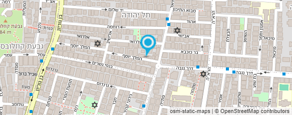 מפת הגעה אל גן יפה וטלי