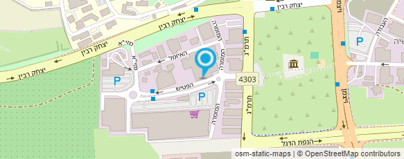 מפת הגעה אל Hertz מפת הגעה אל Hertz