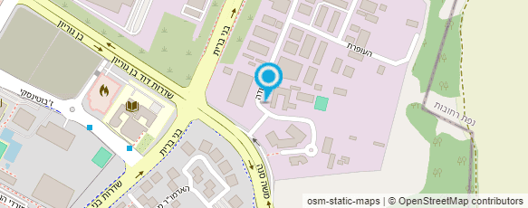 מפת הגעה אל הקפיטריה