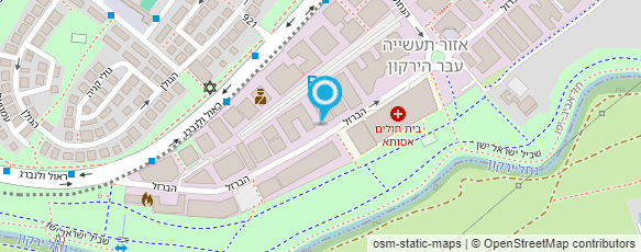 מפת הגעה אל פרופ' משה הדני מפת הגעה אל פרופ' משה הדני