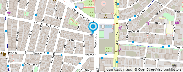 מפת הגעה אל ד"ר ברוך משה