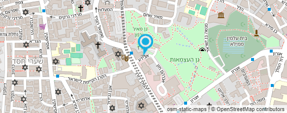 מפת הגעה אל צבי מנדל; משרד עו"ד