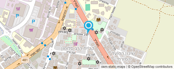 מפת הגעה אל טיפת חלב