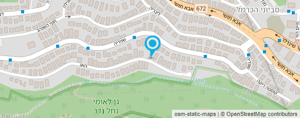 מפת הגעה אל בר-און חני פסיכולוגית