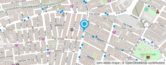 מפת הגעה אל קפה מאפה וסימפטיה