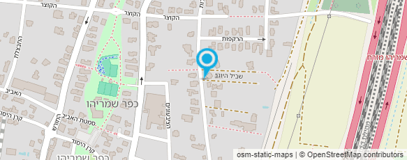 מפת הגעה אל משתלת נוי כפר שמריהו בע"מ