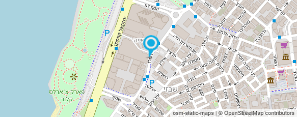 מפת הגעה אל איסרד המנהלת הישראלית לתכנית המסגרת החמישית של האיחוד האירופאי