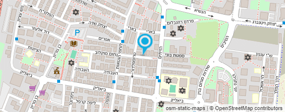 מפת הגעה אל צעצועל'ה