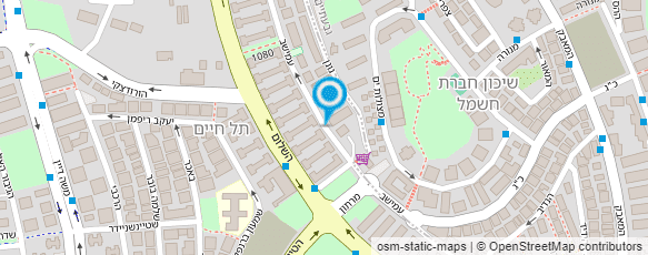 מפת הגעה אל בן-חיים רובין רז