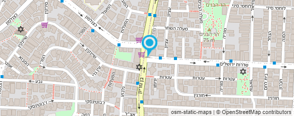 מפת הגעה אל ד"ר דניאל טוגנדרייך מומחה ברפואת נשים בע"מ