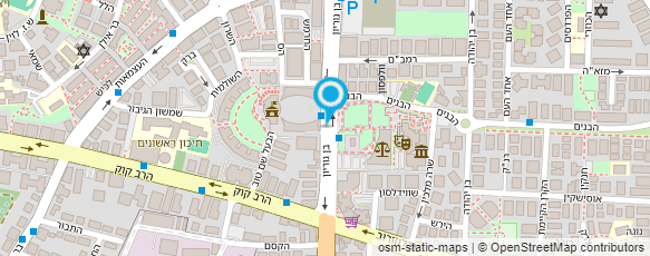 מפת הגעה אל אופיר בן יוסף - בי"ס לתקליטנים