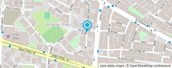 מפת הגעה אל גיא שורץ - הנדסאי בנין