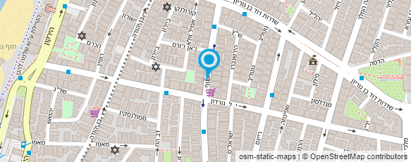 מפת הגעה אל נעלי גזית