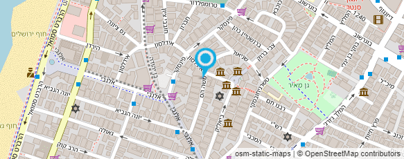 מפת הגעה אל מכולת שמואל