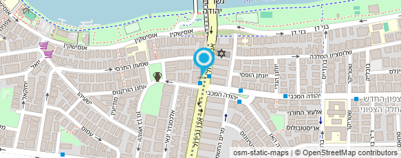 מפת הגעה אל ד"ר גולדנברג יצחק