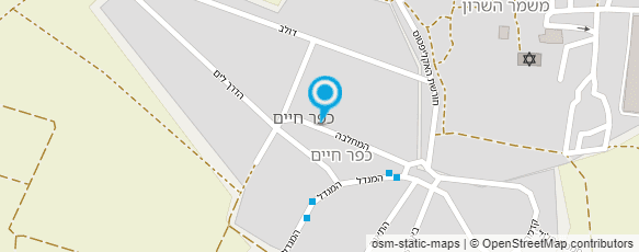 מפת הגעה אל שחר זיו - עיצוב לאירועים