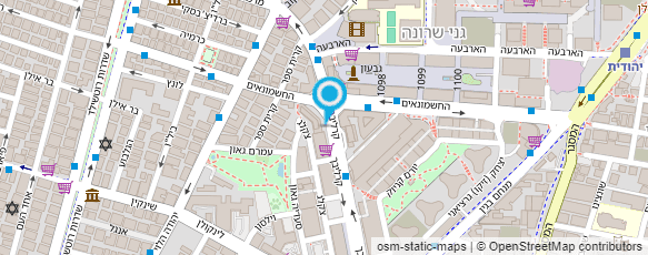 מפת הגעה אל רייך גיל