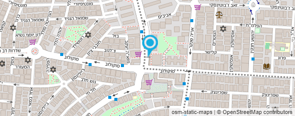 מפת הגעה אל נתן - המרכז הישראלי לסיעוד בריאות ורווחה בע"מ