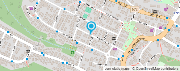 מפת הגעה אל ד"ר רינה מרקוביץ