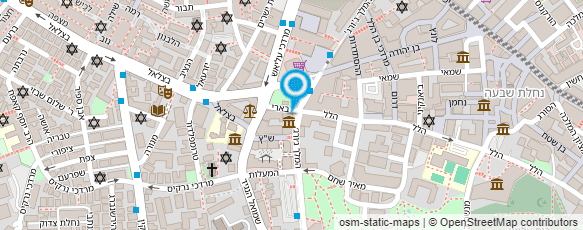 מפת הגעה אל בנק לאומי לישראל בע"מ