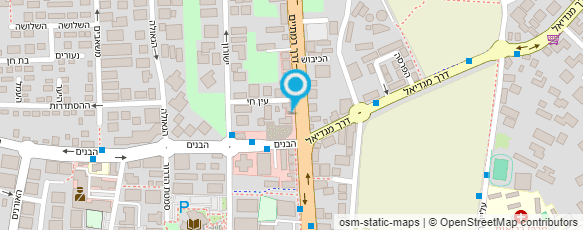 מפת הגעה אל דומינו'ס פיצה