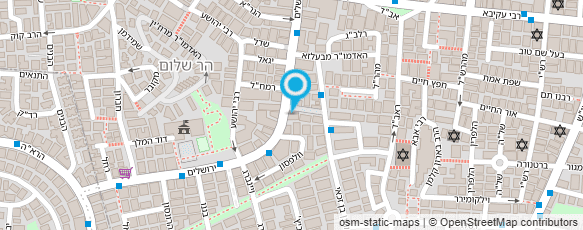 מפת הגעה אל המבדקה הציבורית