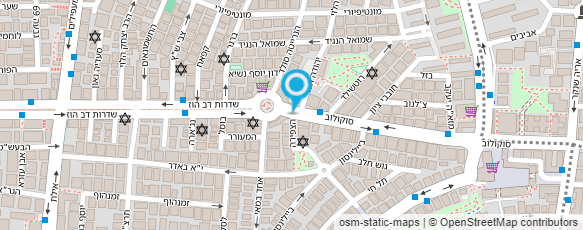 מפת הגעה אל וילונות אלינור מפת הגעה אל וילונות אלינור