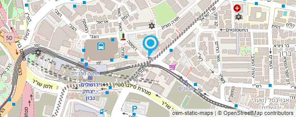 מפת הגעה אל עו''ד שור בנימין