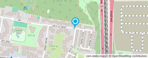 מפת הגעה אל בר-אילן אלה