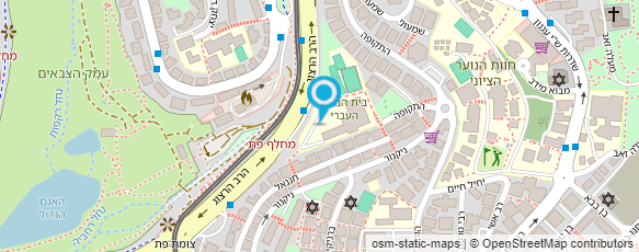 מפת הגעה אל מחולה המרכז למחול