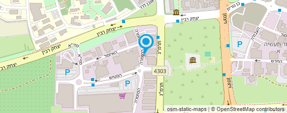 מפת הגעה אל סטריטק בע"מ