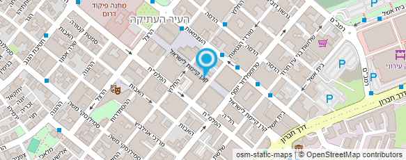 מפת הגעה אל "תכשיטי שטרית" מפת הגעה אל "תכשיטי שטרית"