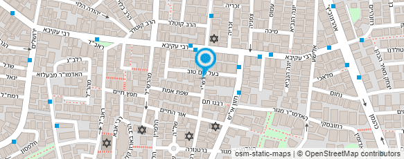 מפת הגעה אל עמותת וביום השישי (ע"ר)