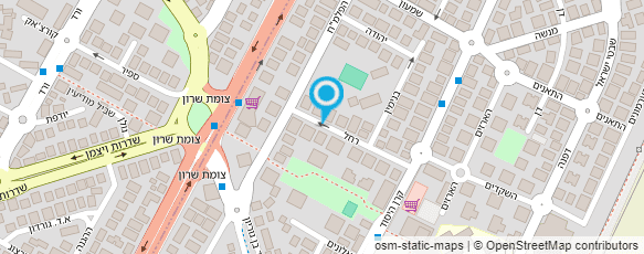 מפת הגעה אל הרצלה צח