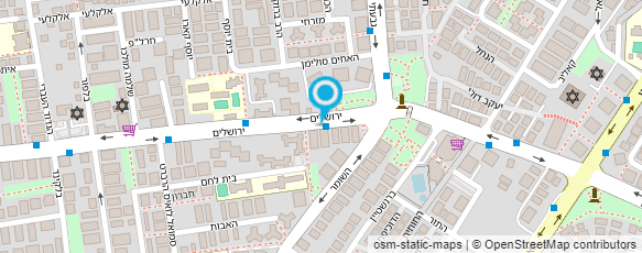 מפת הגעה אל עזורה דוד