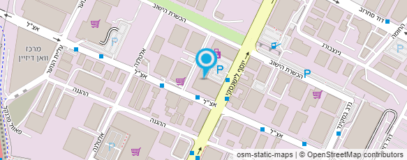 מפת הגעה אל בורגראנץ' ראשון לציון (חונים קונים)