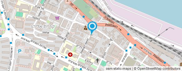 מפת הגעה אל א. שיני חומרי בנין