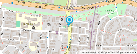 מפת הגעה אל אריק פרוייקטים