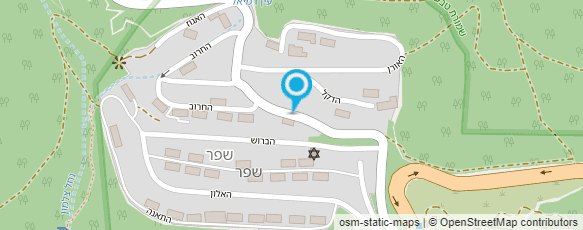 מפת הגעה אל פנינת חן בקתות עץ