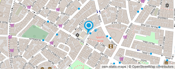 מפת הגעה אל אנטנות "עוז"