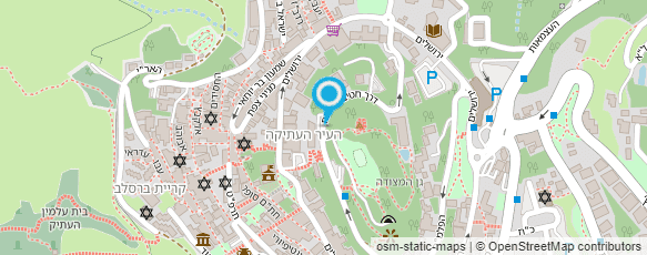 מפת הגעה אל בוסתן ספרדי