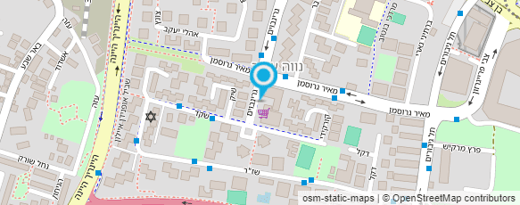 מפת הגעה אל סופר זול בוריס