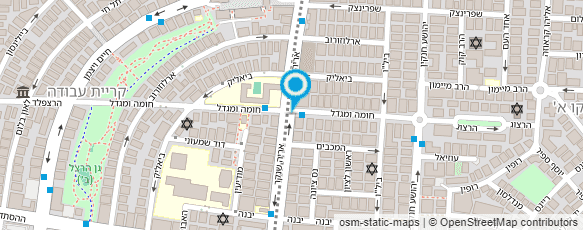 מפת הגעה אל מעדניה בלוצ'קה