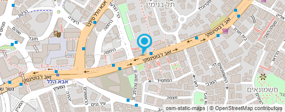 מפת הגעה אל ליברמן רואי