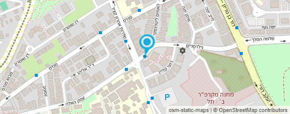 מפת הגעה אל ד"ר קדוסי-זליקובסקי אביבית