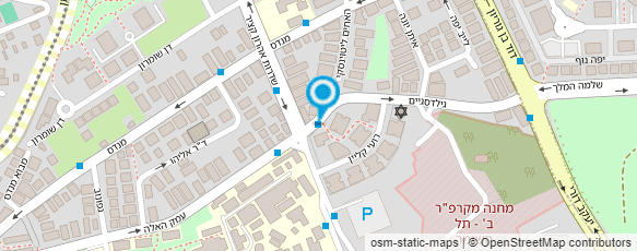 מפת הגעה אל ד"ר עברון דור רופא שיניים מומחה לפריודונטיה