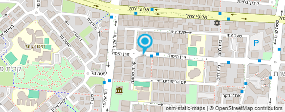 מפת הגעה אל אטליז יעקב